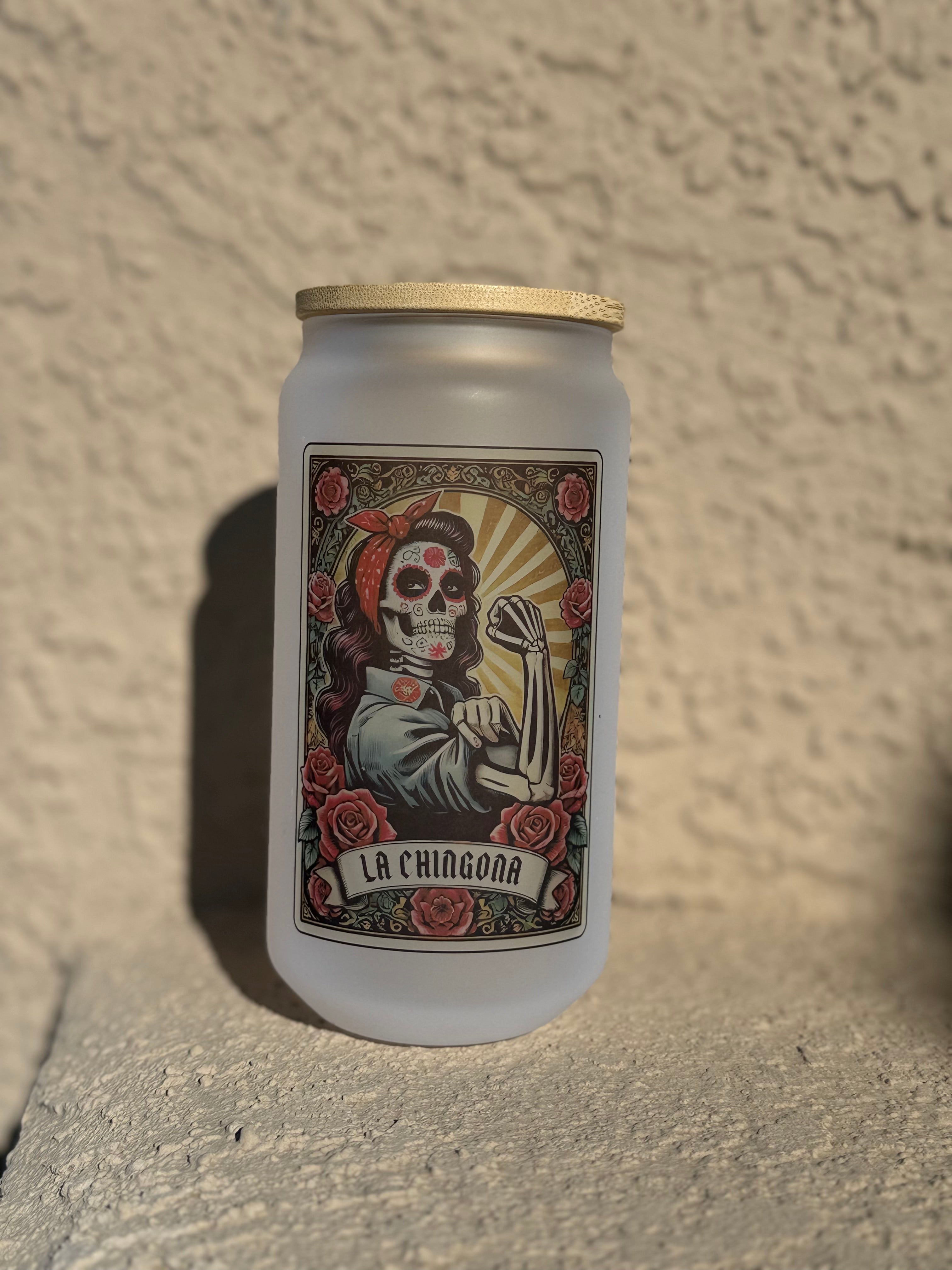 La Chingona Glass Can
